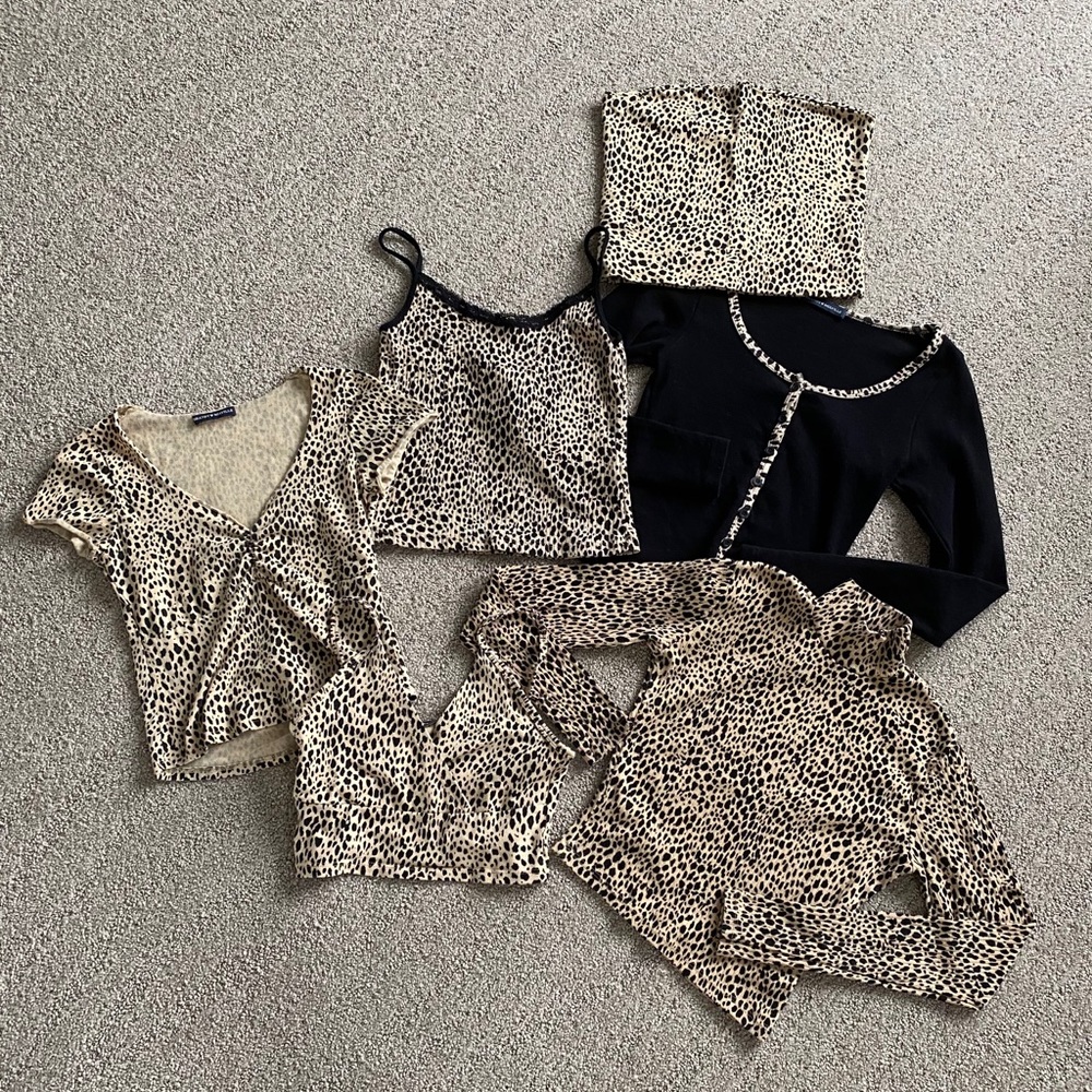 brandy melville cheetah collection